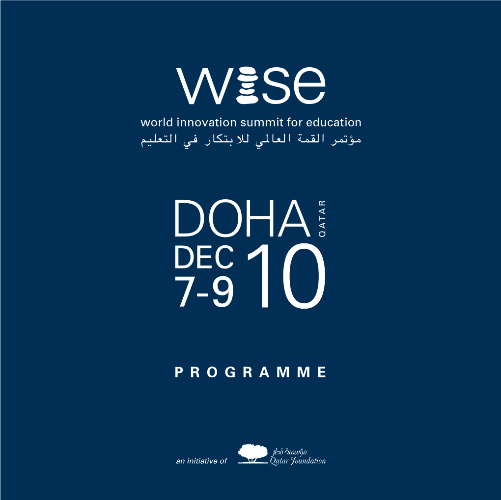 WISE 2010 • Program