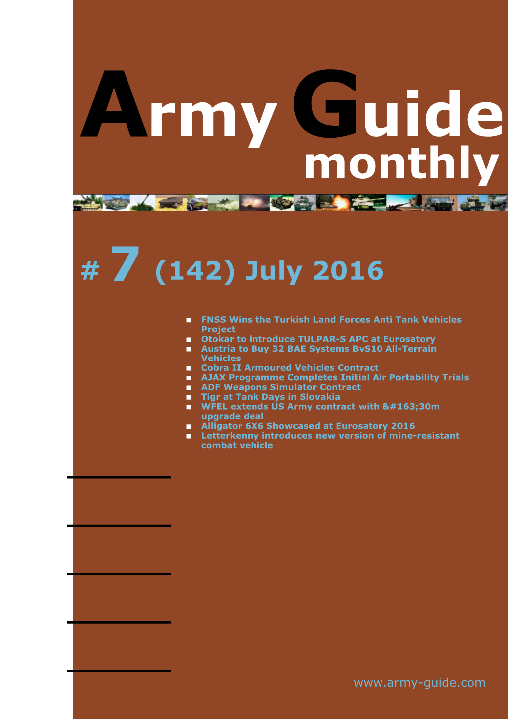 Army Guide Monthly • Issue #7 (142)