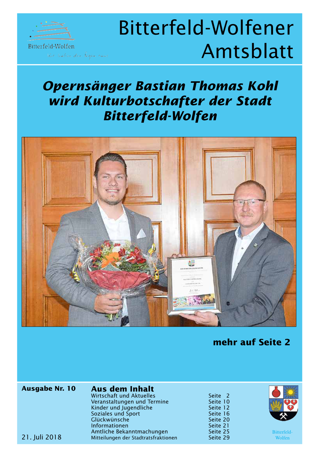 Bitterfeld-Wolfener Amtsblatt