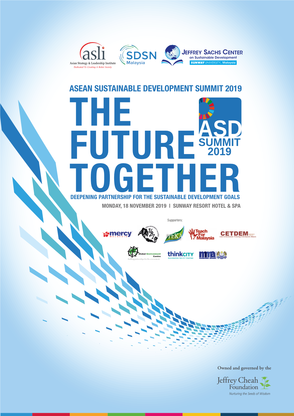 Asean Sustainable Development Summit 2019 the Future