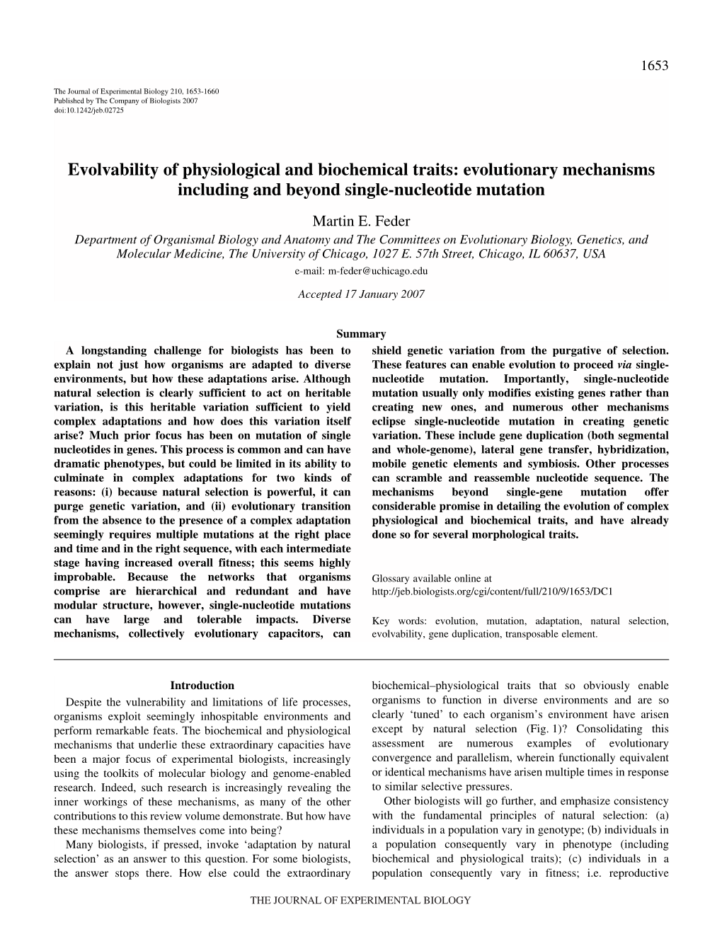 Evolutionary Mechanisms Including and Beyond Single-Nucleotide Mutation Martin E