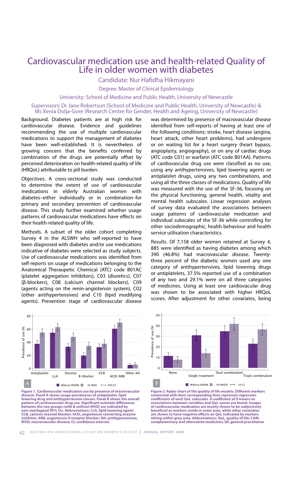 Cardiovascular Medication Use and Health-Related Quality of Life In