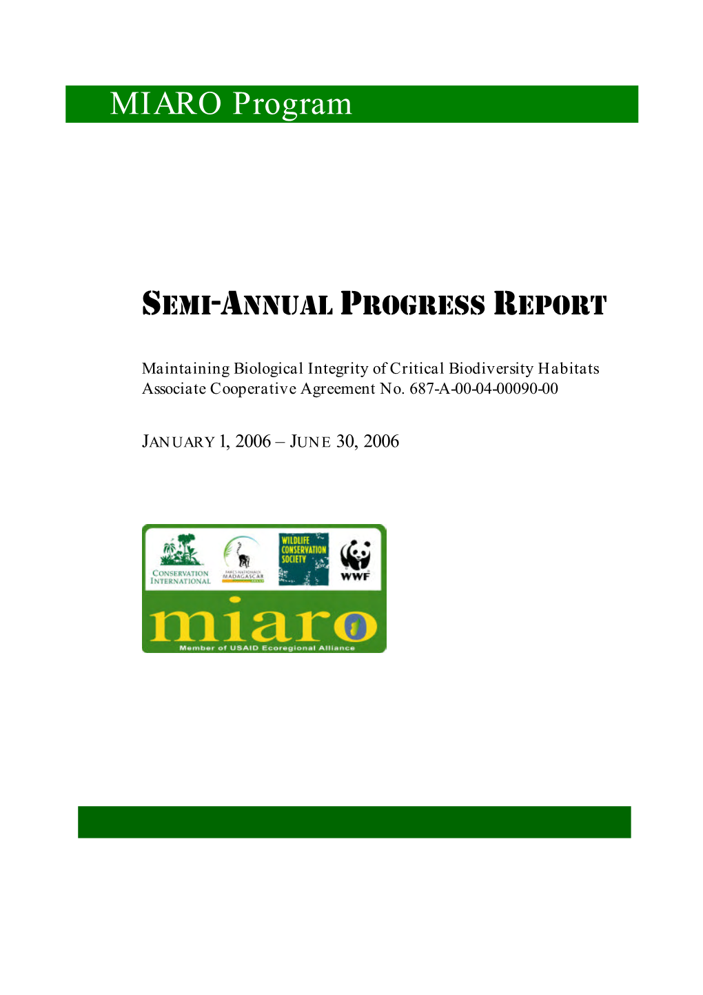 MIARO Program