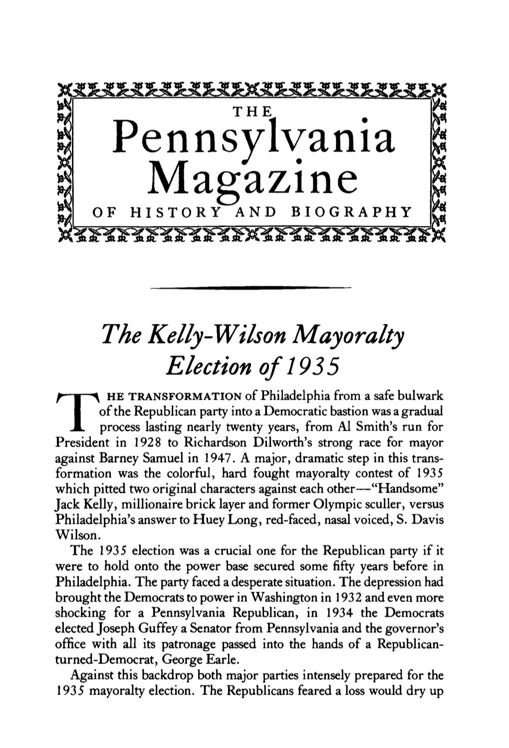 Pennsylvania Magazine