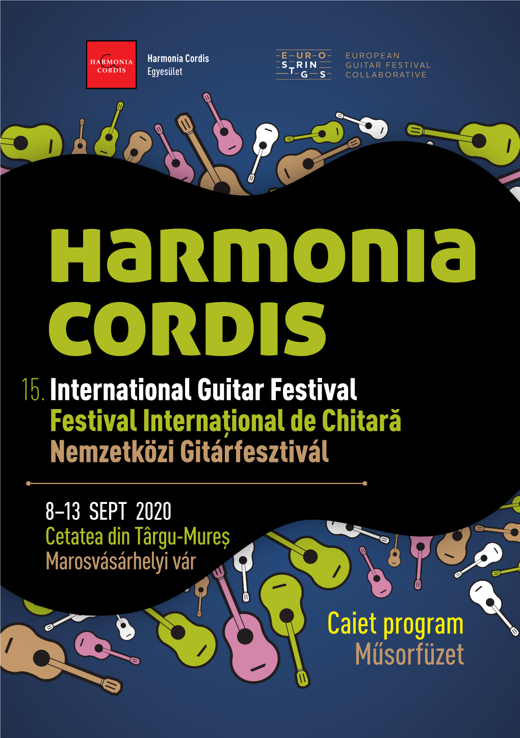 Caiet Program Műsorfüzet International Guitar Festival Festival