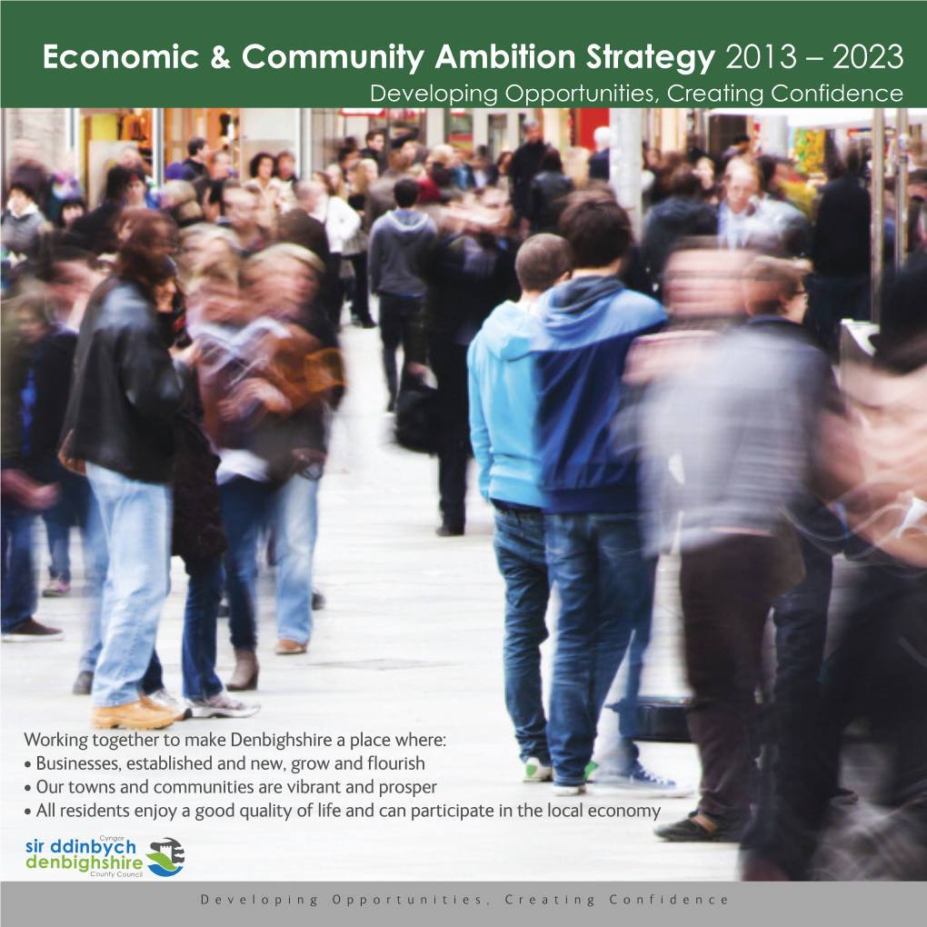 Economic and Community Ambition Strategy 2013