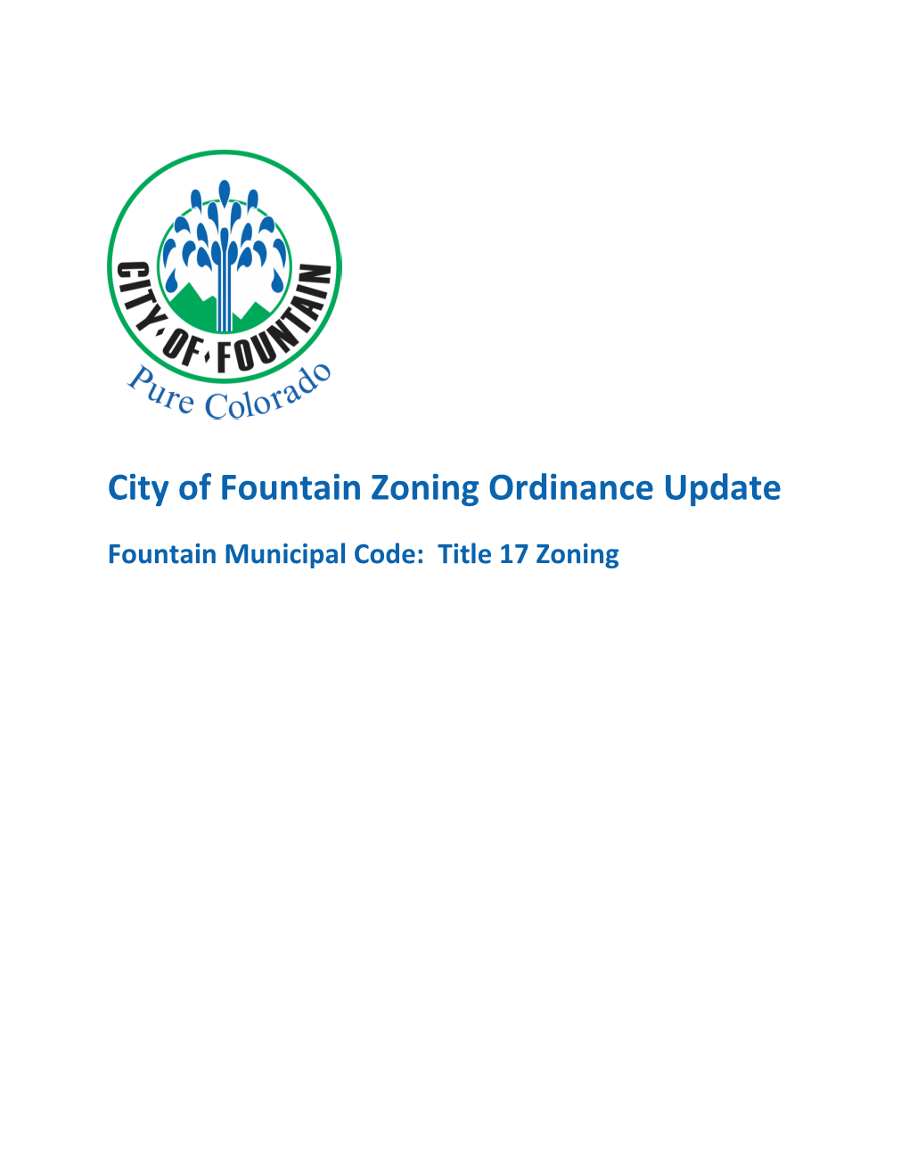 Fountain Zoning Ordinance 2021