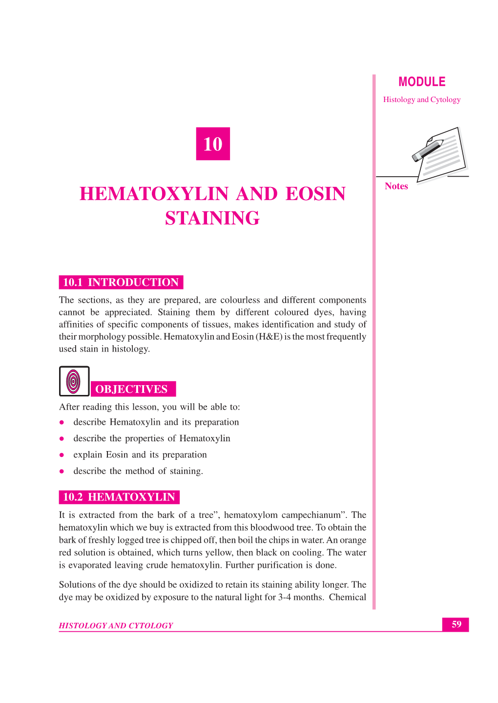 Lesson-10 Hematoxylin and Eosin Staining(286