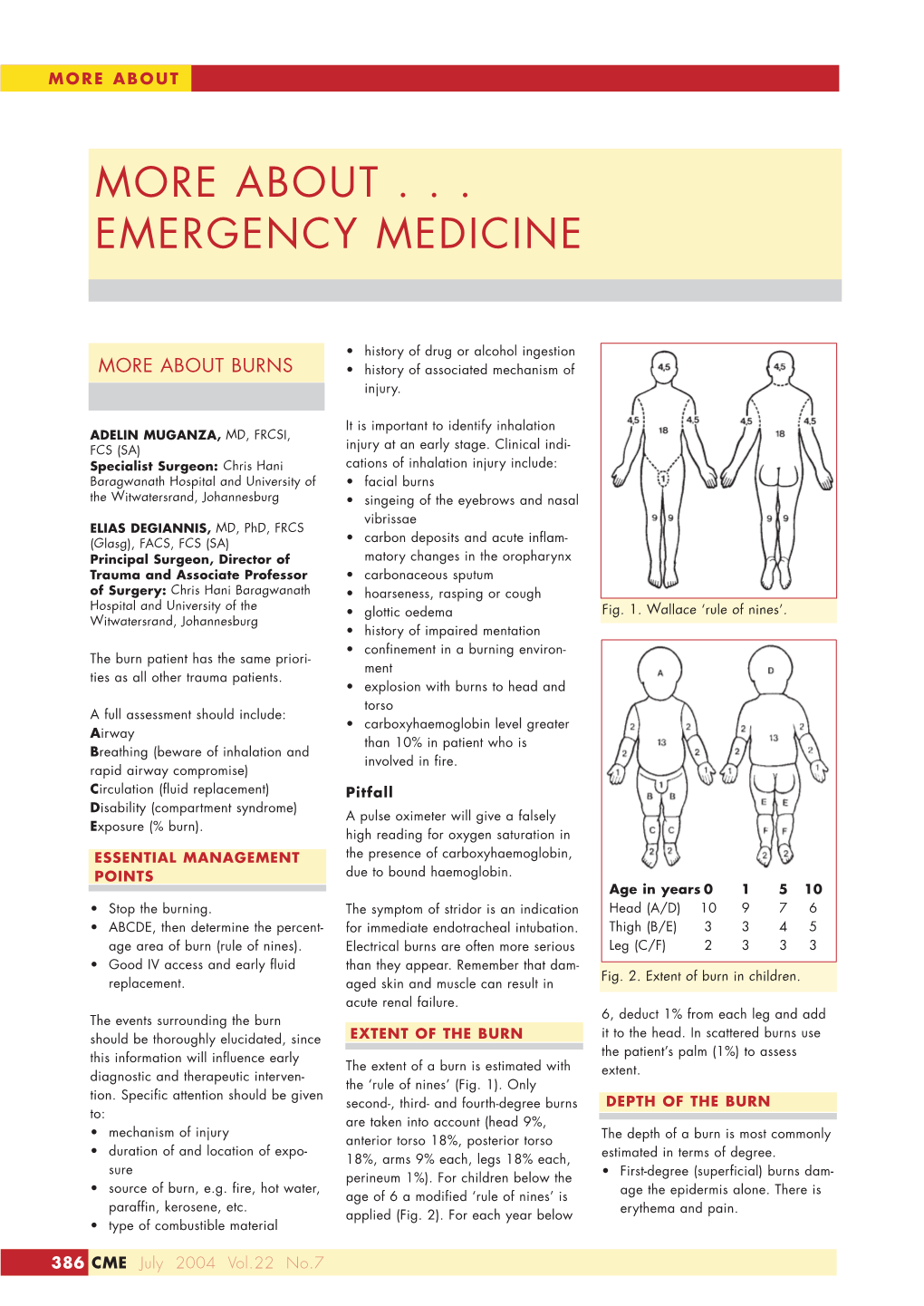 More About . . . Emergency Medicine