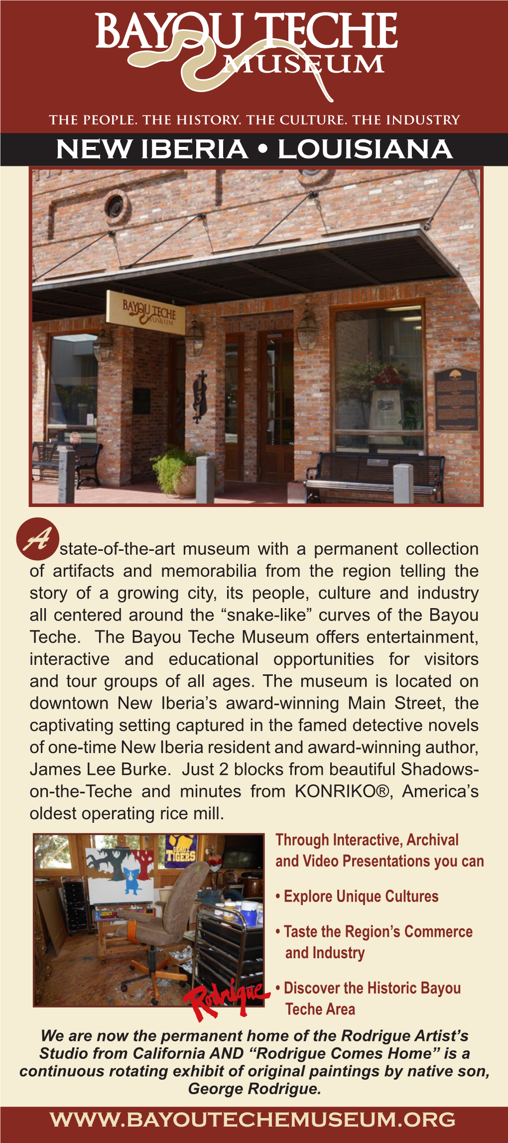 Bayou Teche Museum Offers Entertainment, Interactive and Educational Opportunities for Visitors and Tour Groups of All Ages