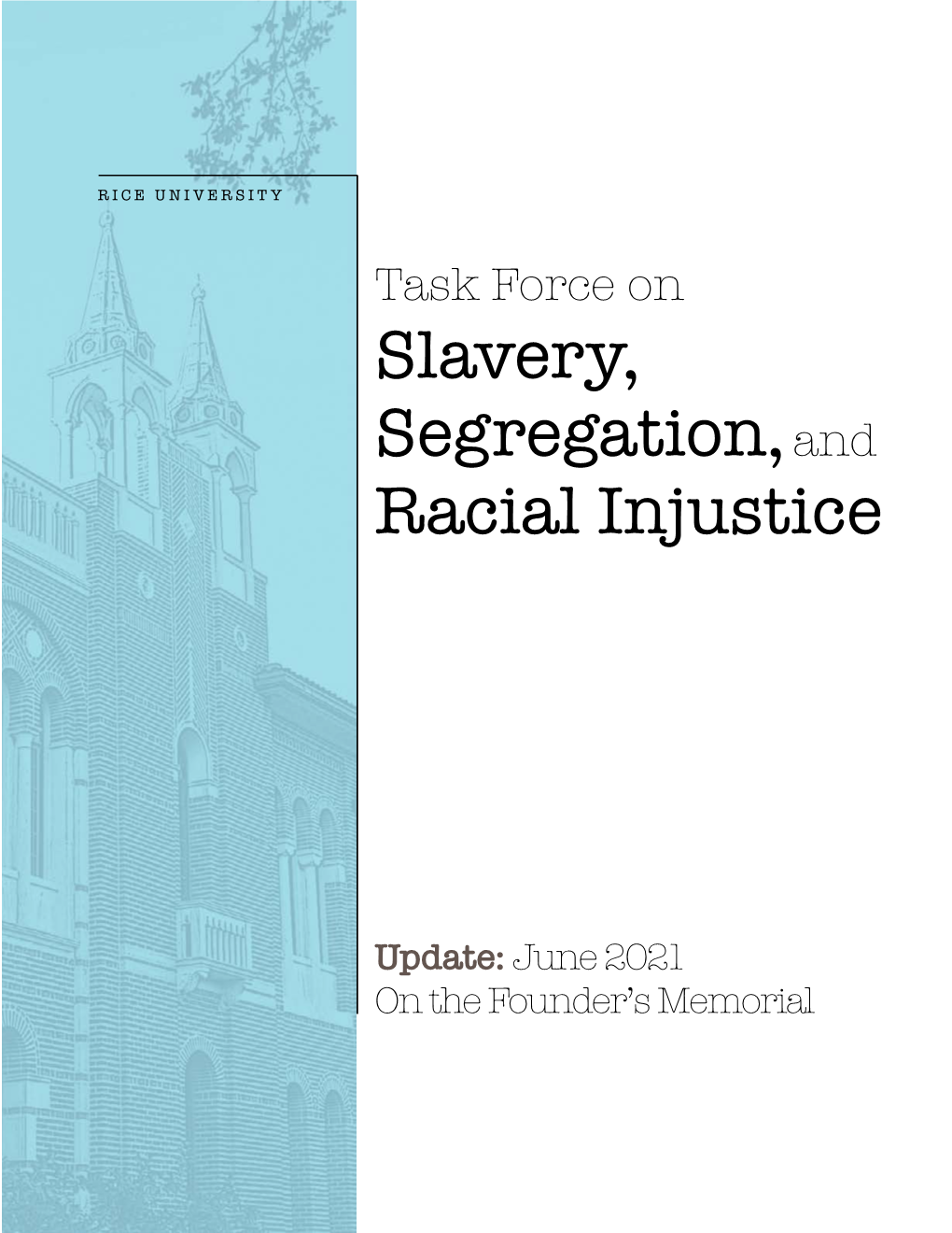 Slavery, Segregation,And Racial Injustice