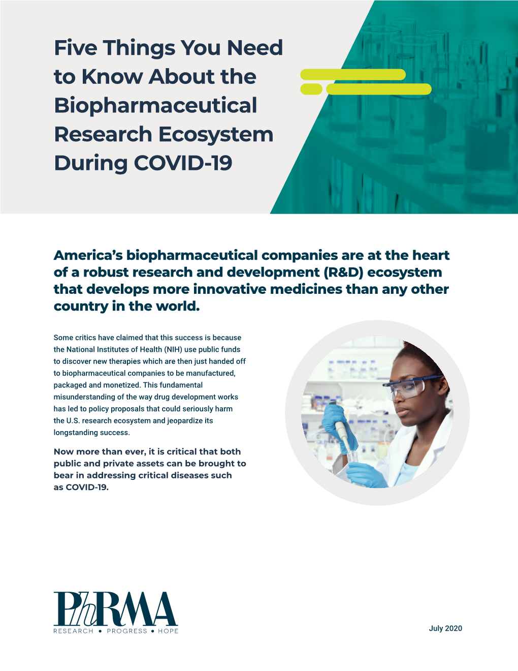 Five Things You Need to Know About the Biopharmaceutical Research Ecosystem During COVID-19