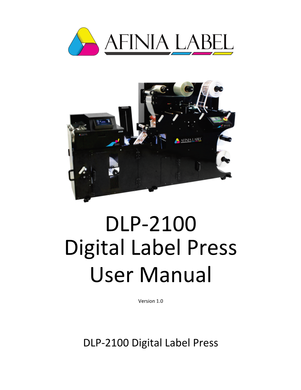 DLP-2100 Digital Label Press User Manual