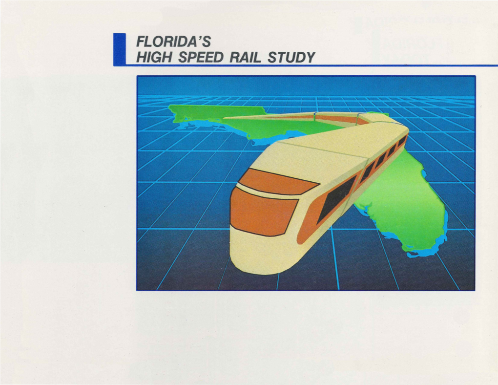 Florida's High Speed Rail Study, September 1984