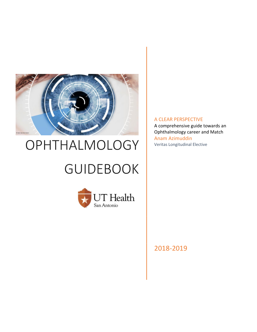 Ophthalmology Guidebook | 2 SF Match Requirements