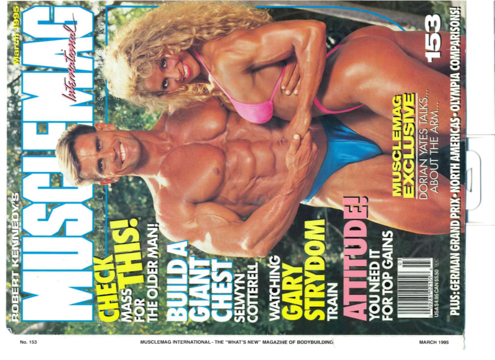 No. 153 MUSCLEMAG INTERNATIONAL-THE "WHAT's