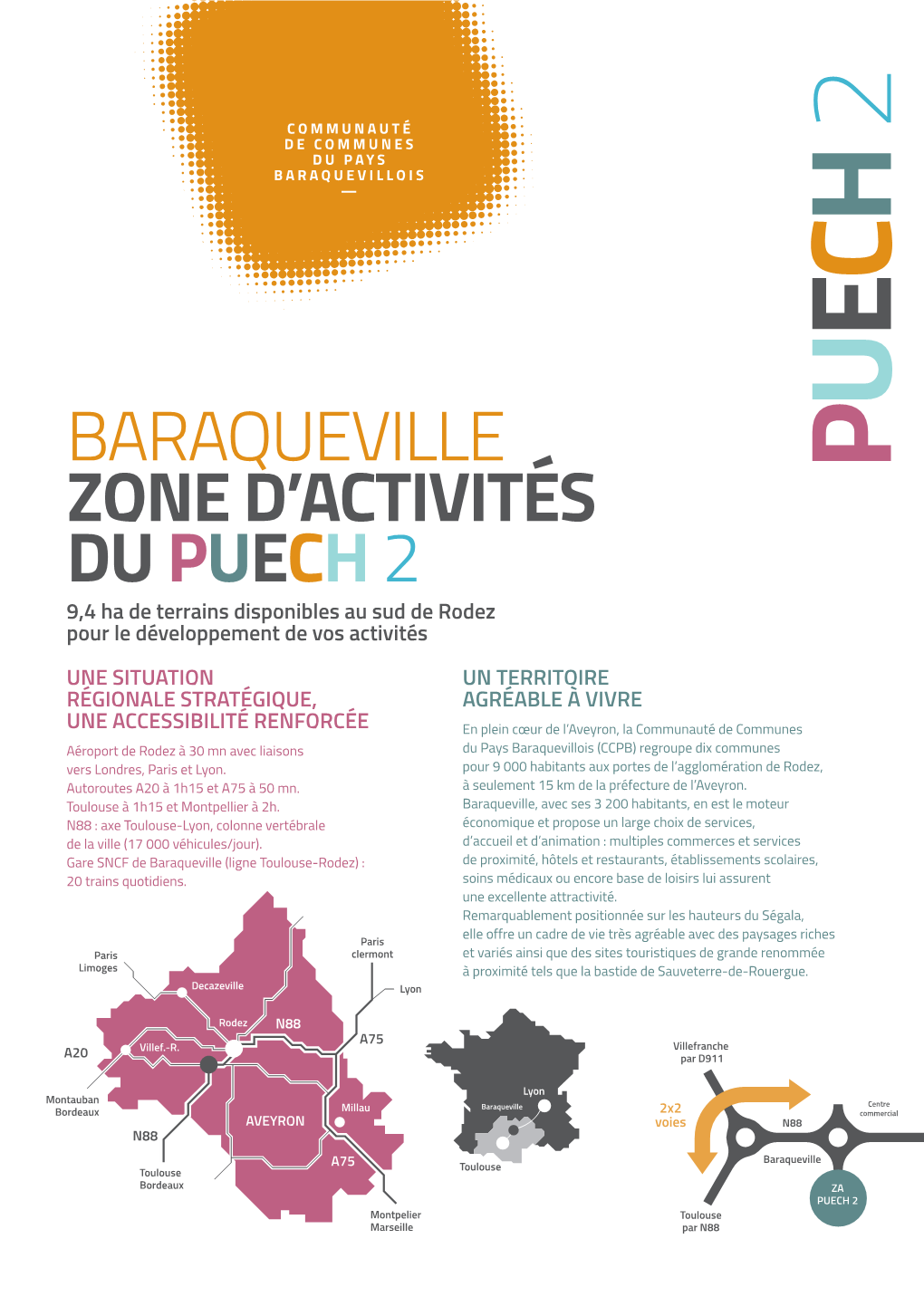 Baraqueville Zone D'activités Du Puech2