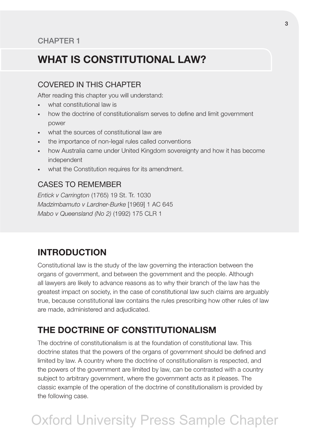What Is Constitutional Law?