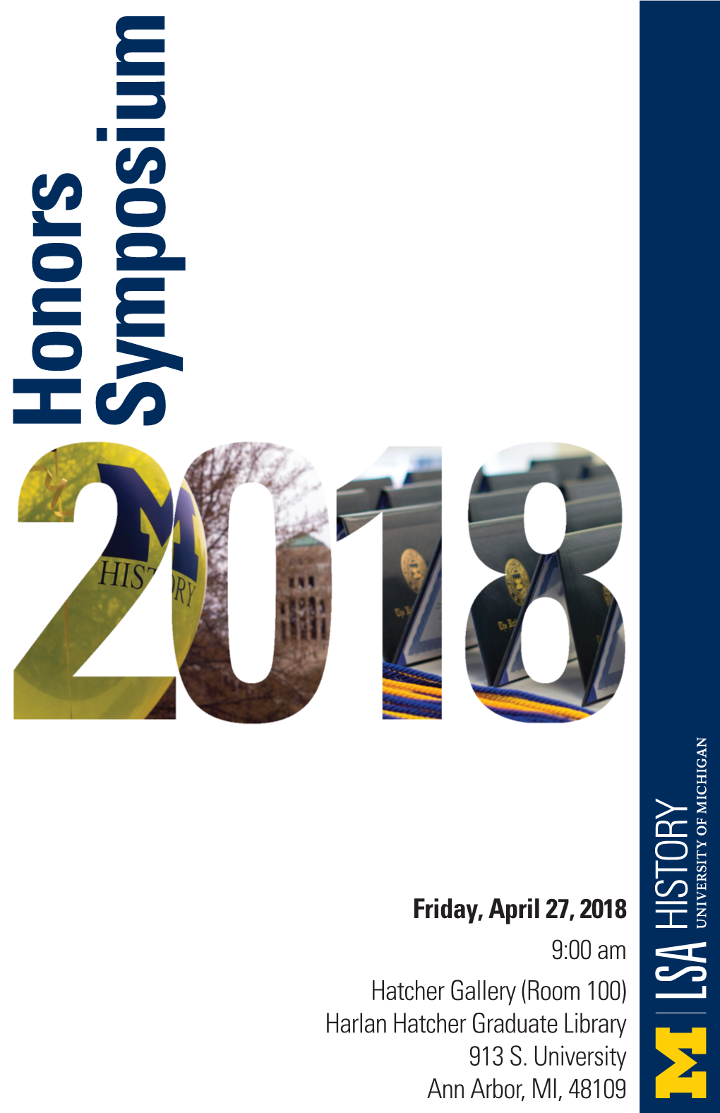 2018 Honors Symposium Program