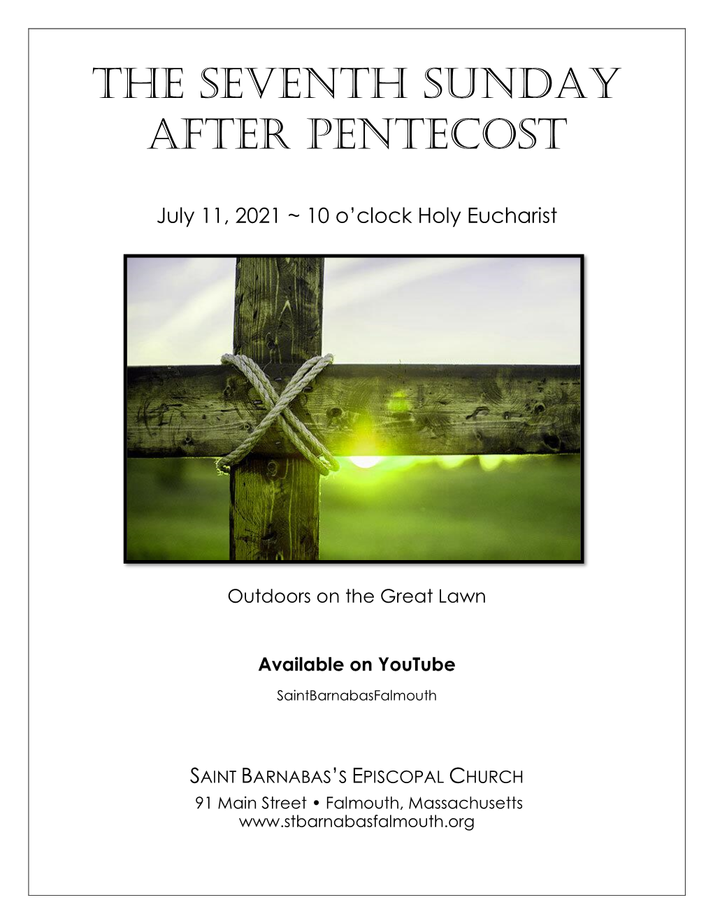 The Seventh Sunday After Pentecost