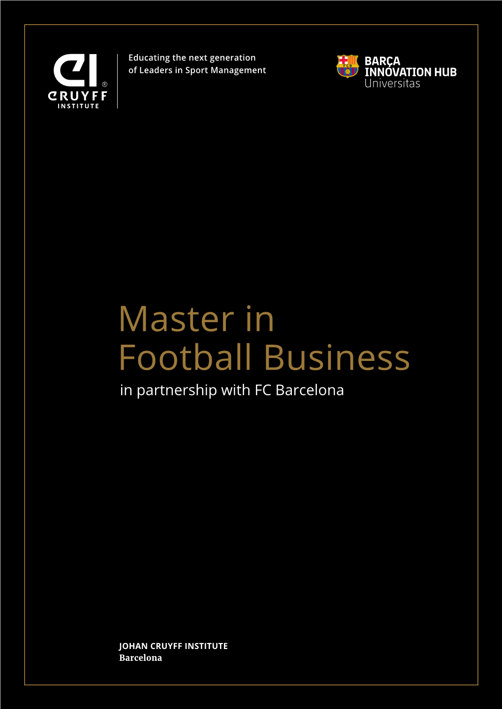 JCI-Folleto Master Football Blended EN AF.Indd