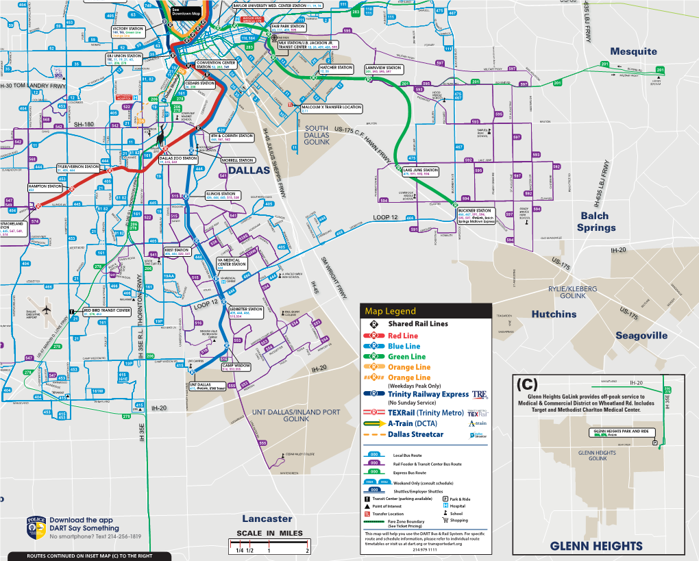 Glenn Heights Park and Ride Davis 380 542542 Ih-45 Julius Shepps Frwy