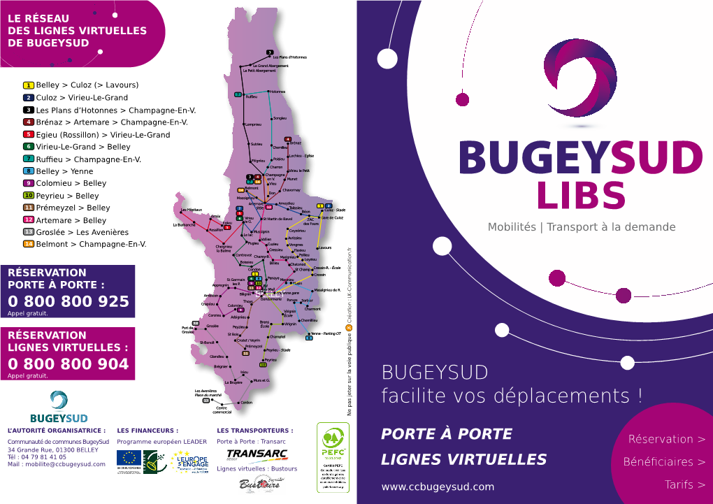 BUGEYSUD Facilite Vos Déplacements !
