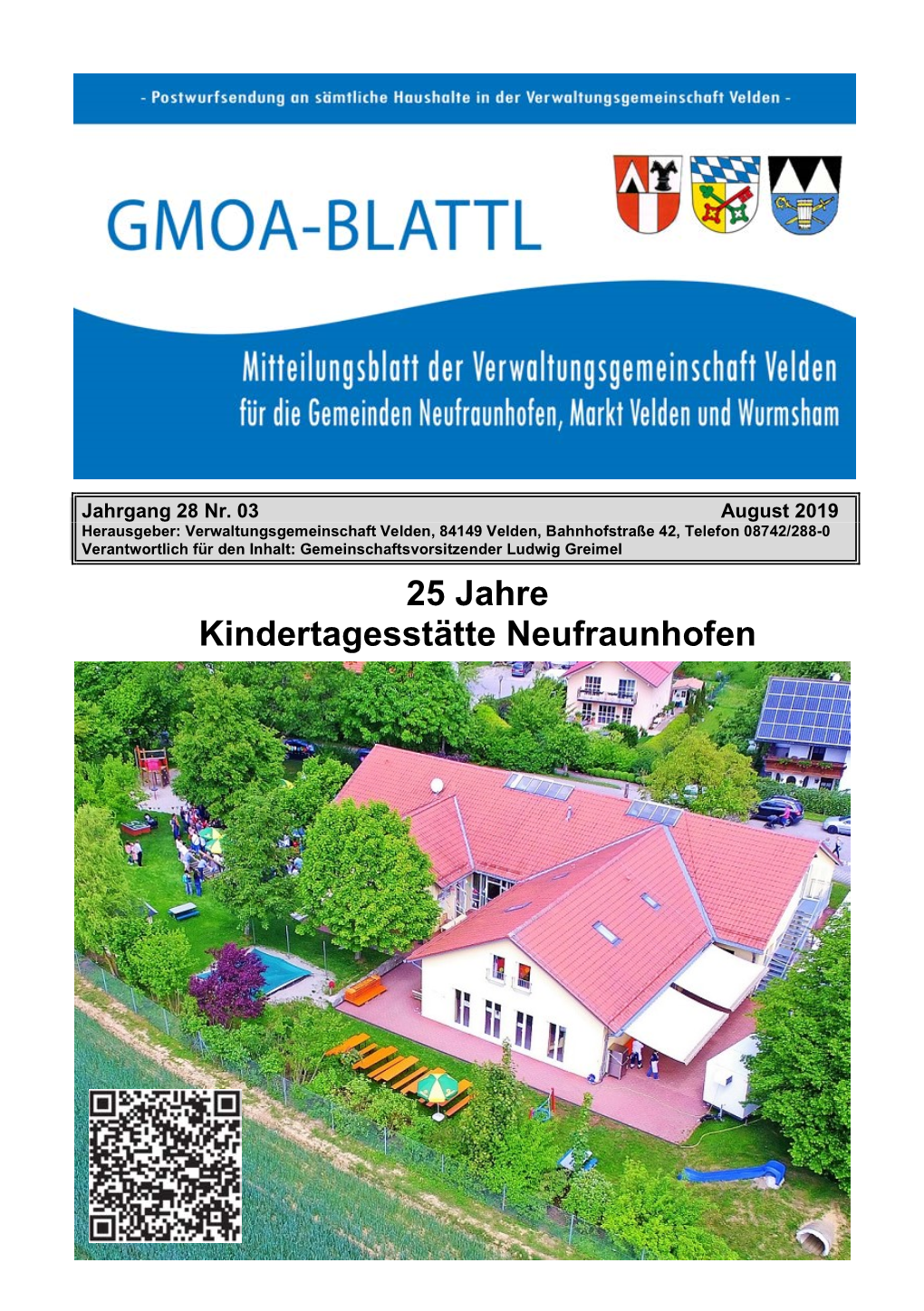 25 Jahre Kindertagesstätte Neufraunhofen