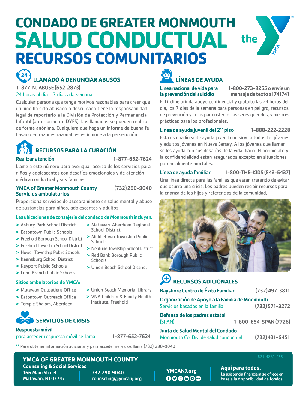 Salud Conductual Recursos Comunitarios