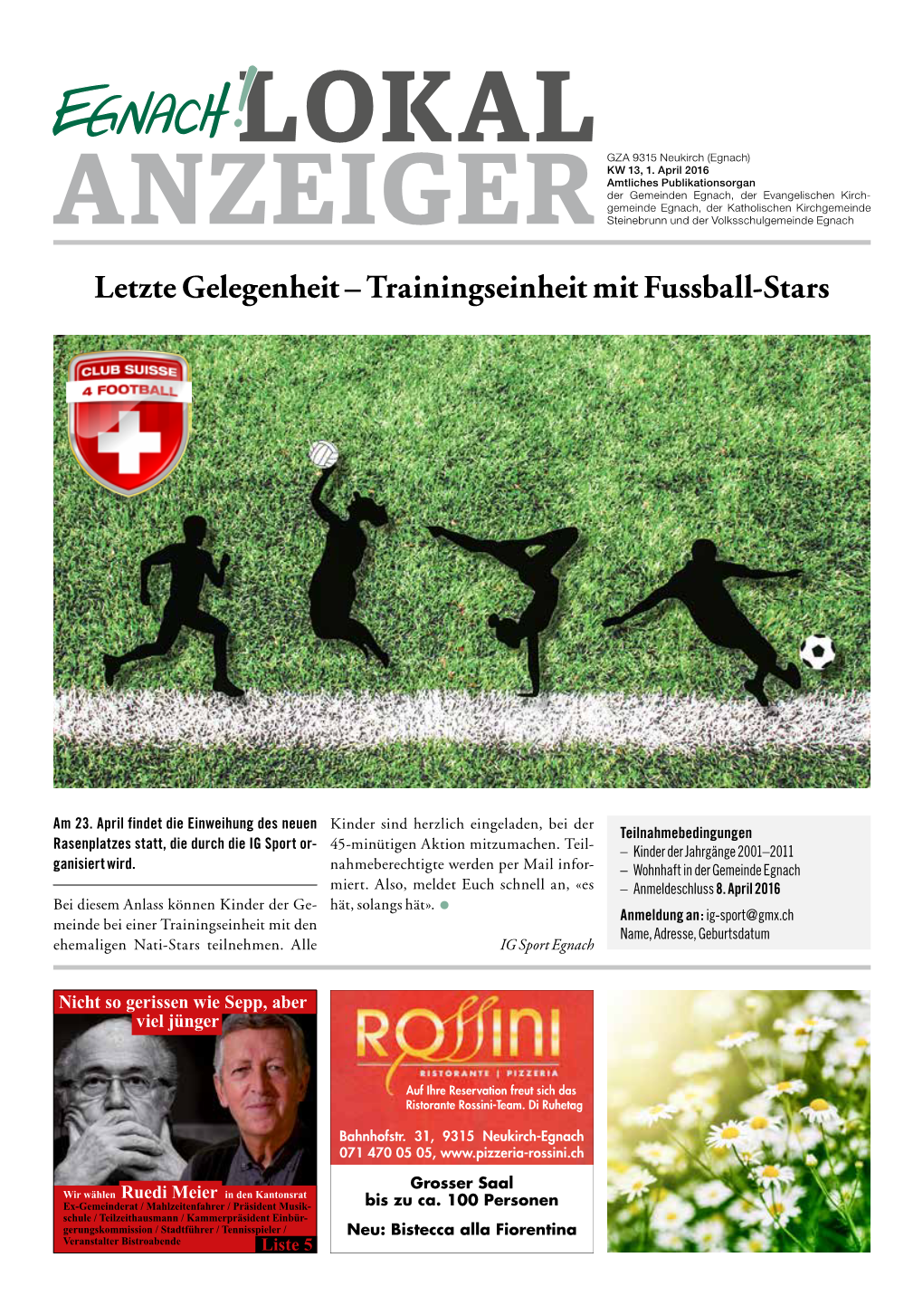 Trainingseinheit Mit Fussball-Stars