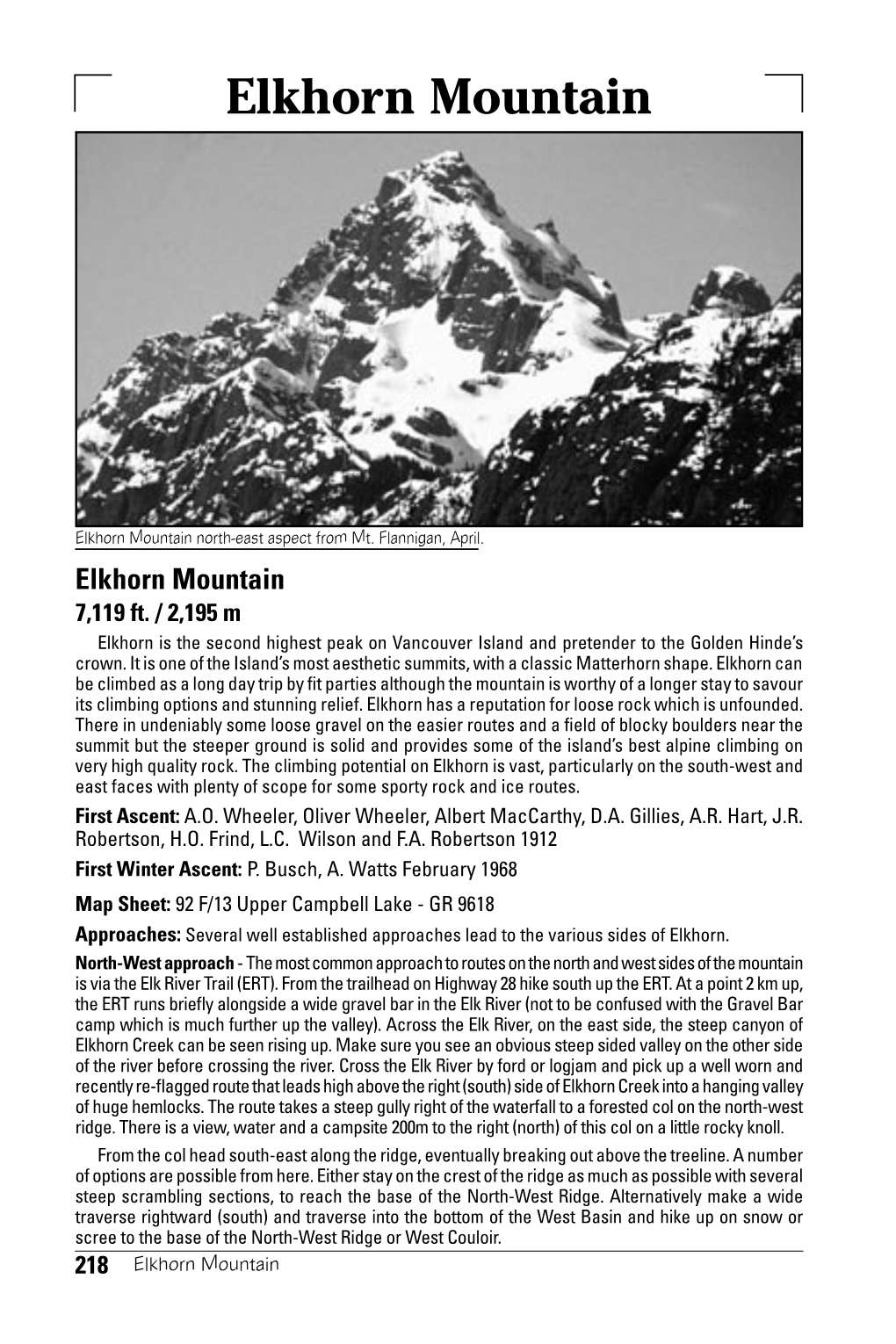 Elkhorn Mountain