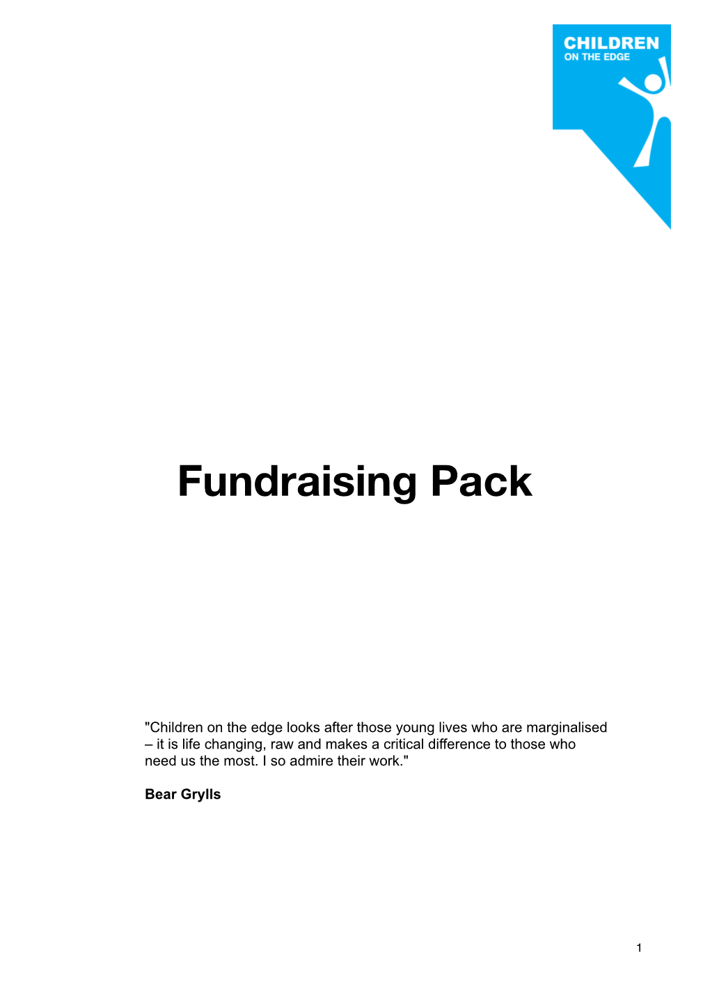 Fundraising Pack2012