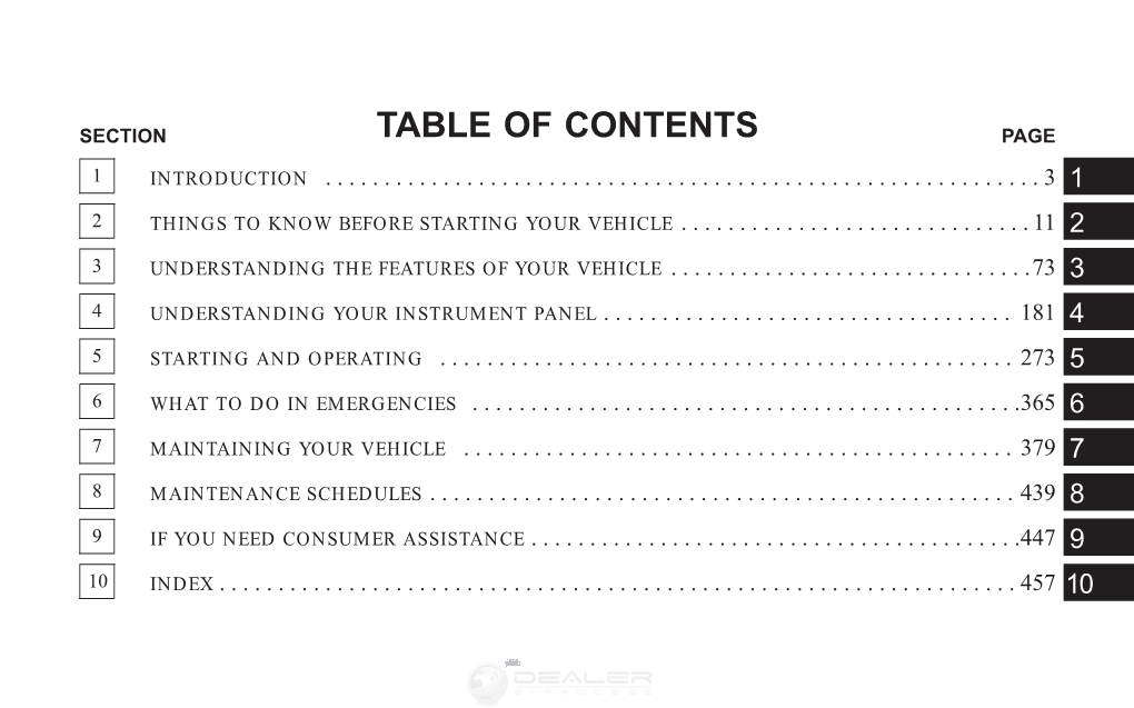 2008 XJ Jeep Commander Owner Manual