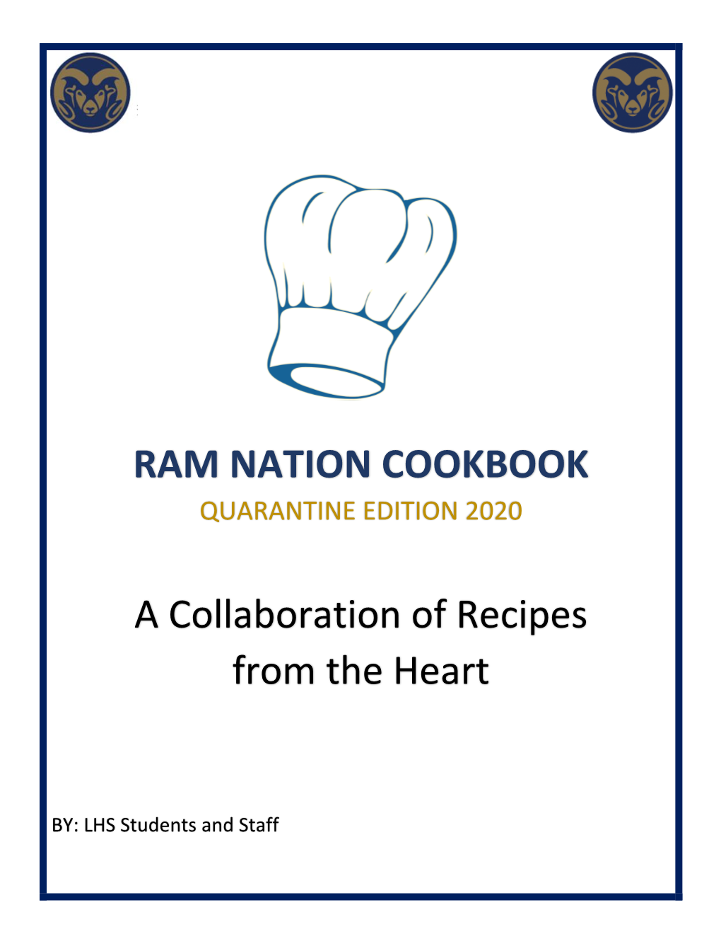 RAM NATION COOKBOOK a Collaboration of Recipes from the Heart