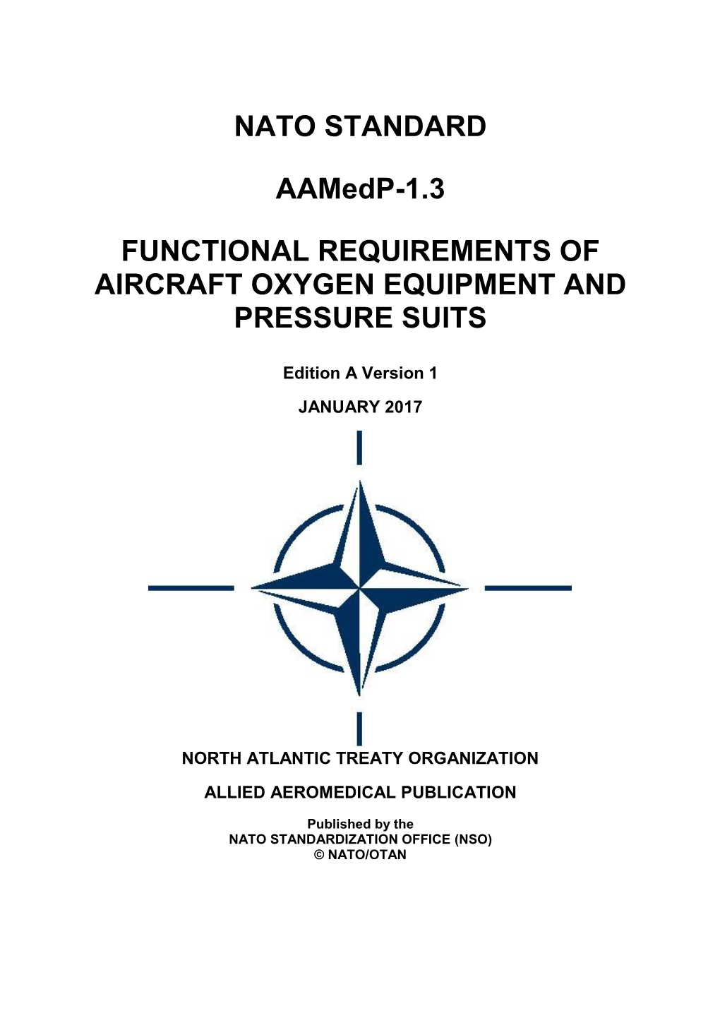 NATO STANDARD Aamedp-1.3 FUNCTIONAL REQUIREMENTS