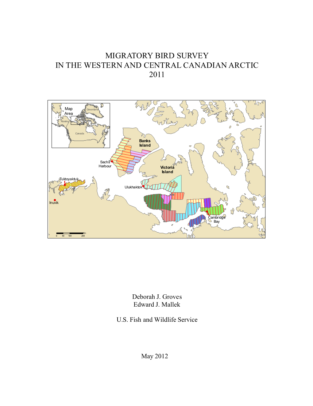 Migratory Bird Surveys in the Canadian Arctic 2011