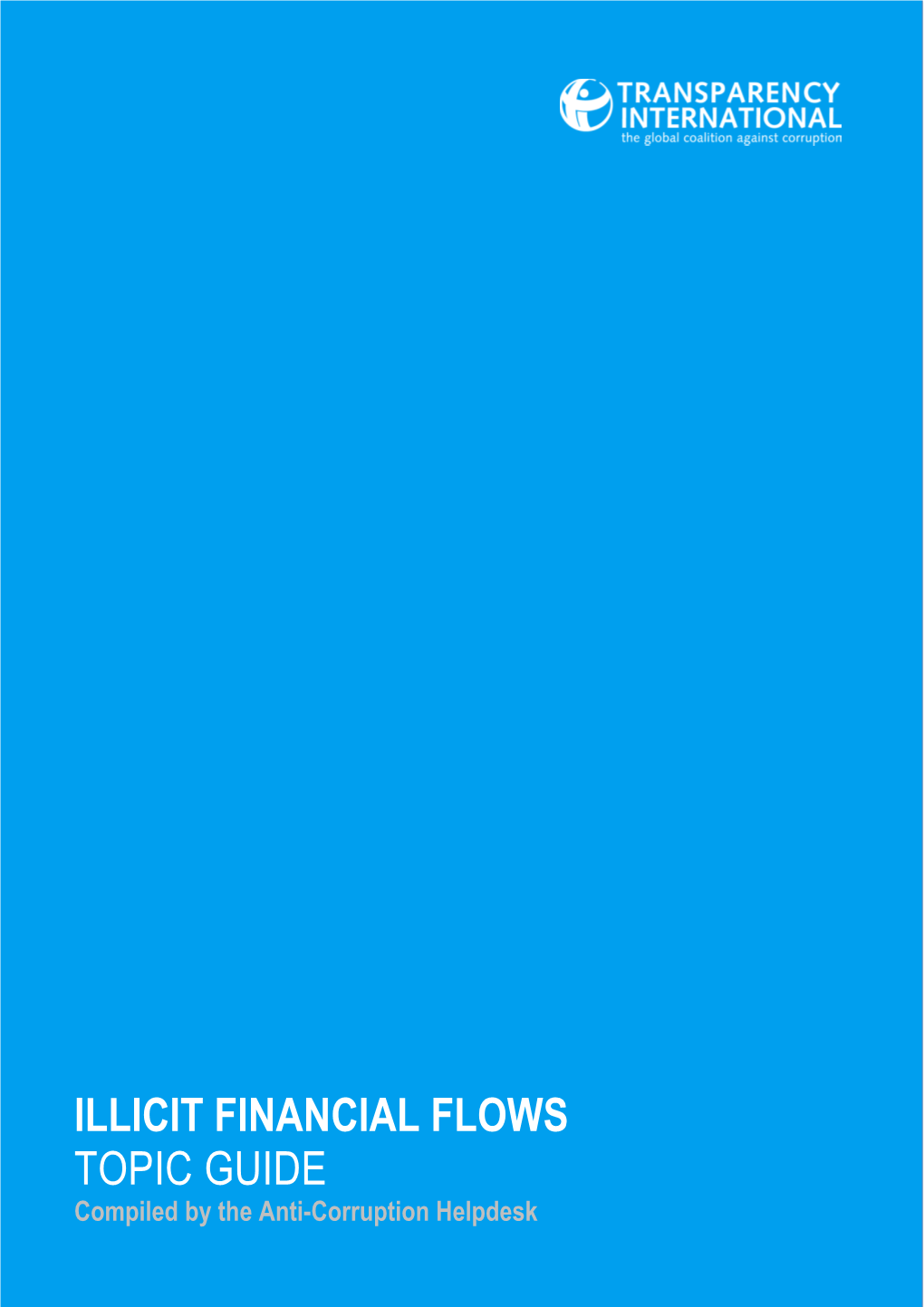 Topic Guide on Illicit Financial Flows