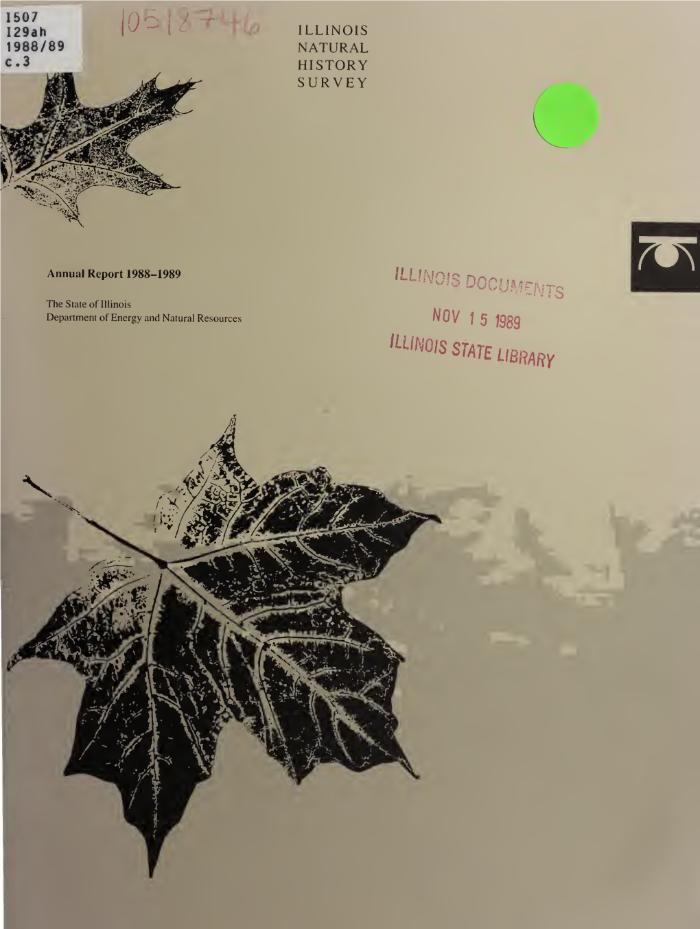 Illinois Natural History Survey Annual Report. Highlights