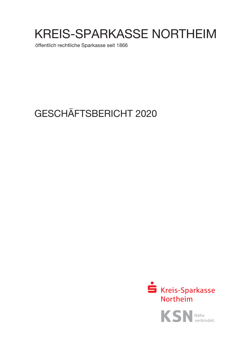 Geschäftsbericht 2020