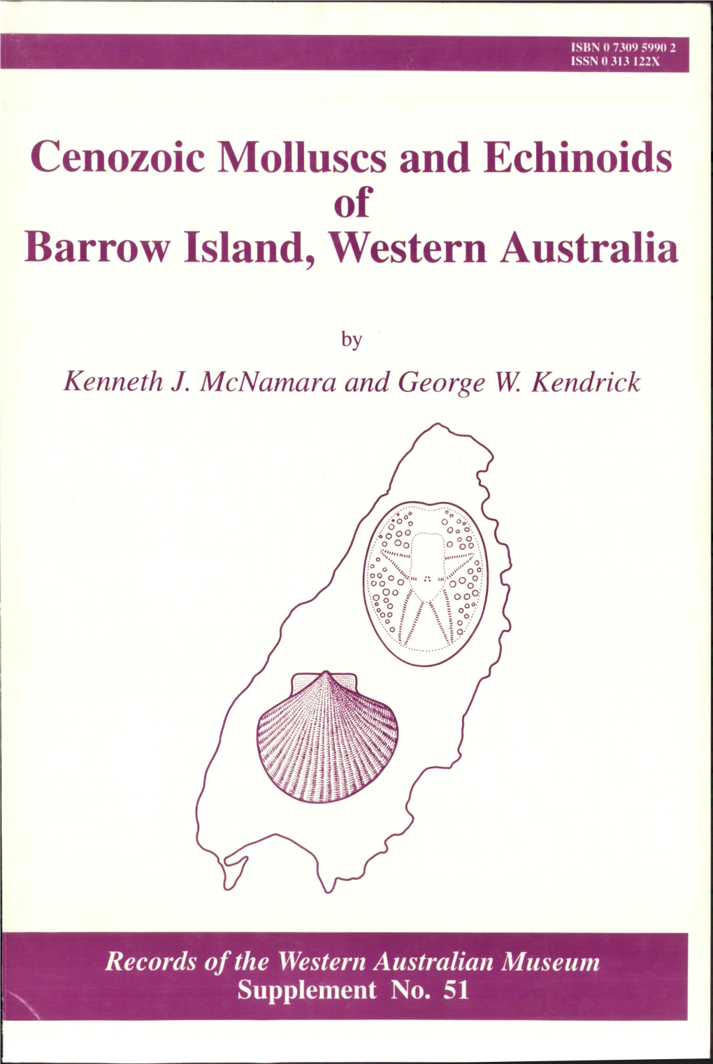 Cenozoic Molluscs and Echinoids of Barrow Island, Western Australia