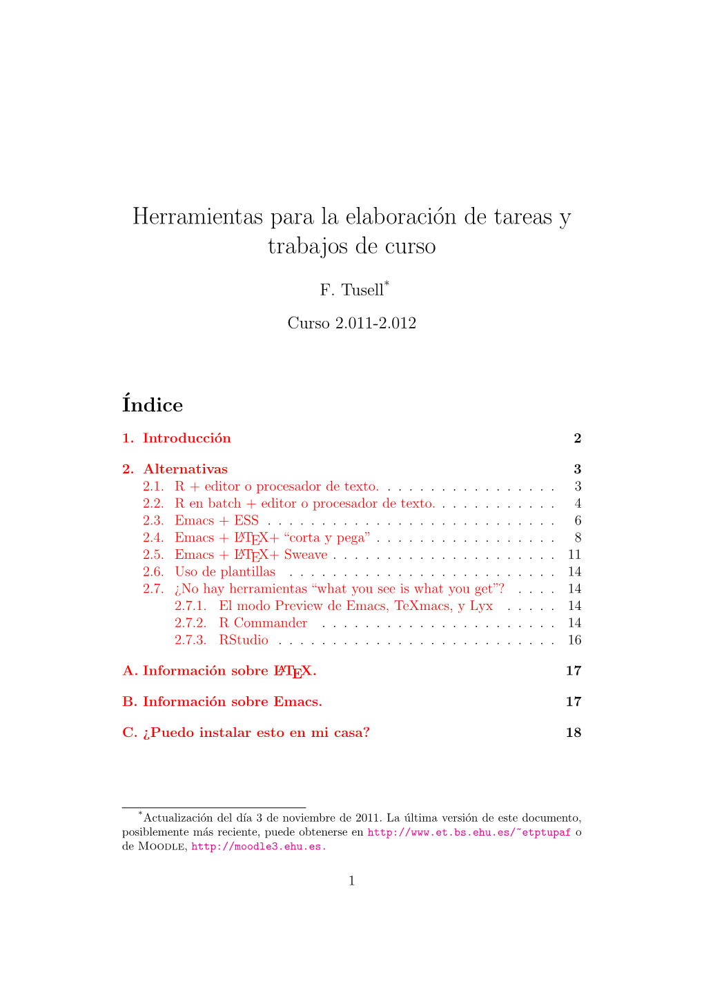 Herramientas Para La Elaboración De Tareas Y Trabajos De Curso