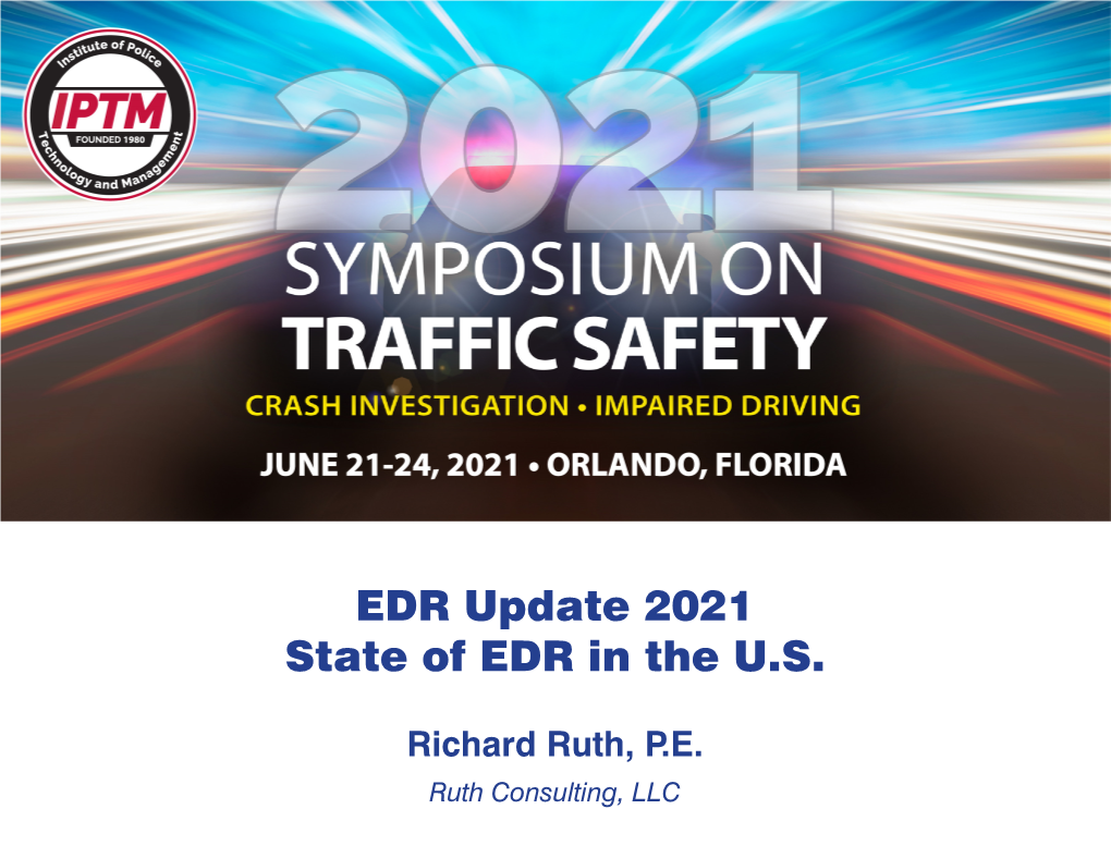EDR Update 2021 State of EDR in the U.S