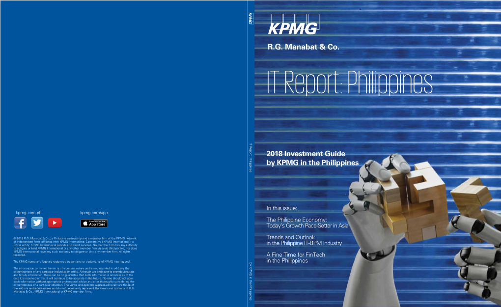 2018 Investment Guide by KPMG in the Philippines
