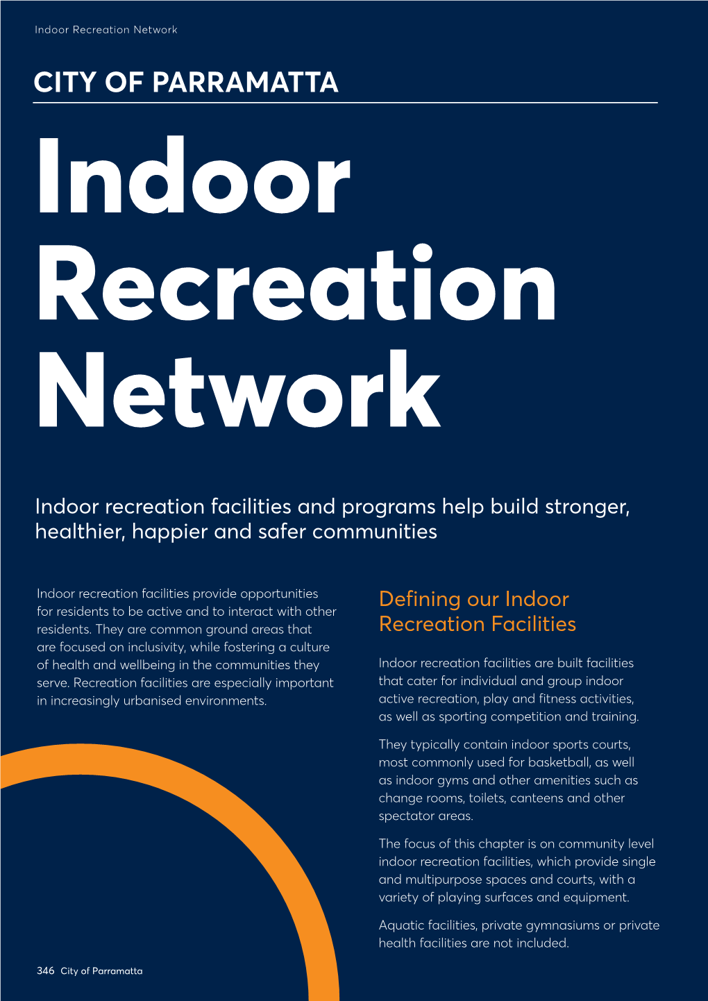 Council's Indoor Recreation Network