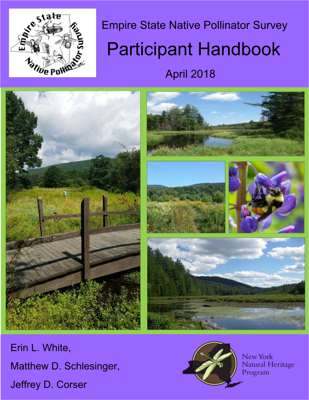 Empire State Native Pollinator Survey Participant Handbook April 2018