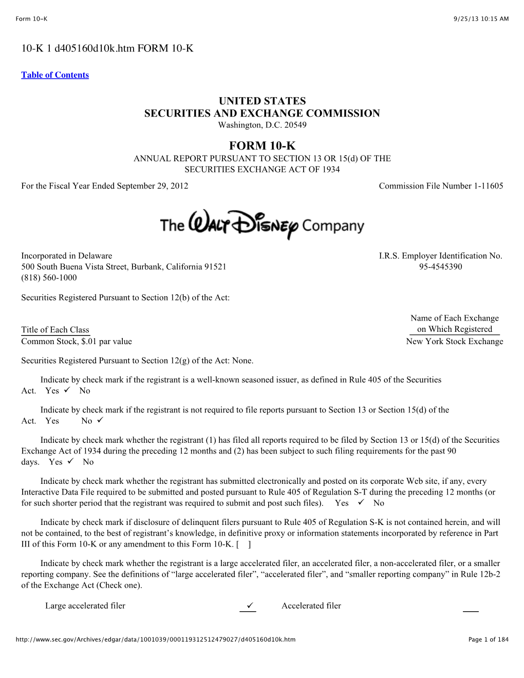 Form 10-K 9/25/13 10:15 AM