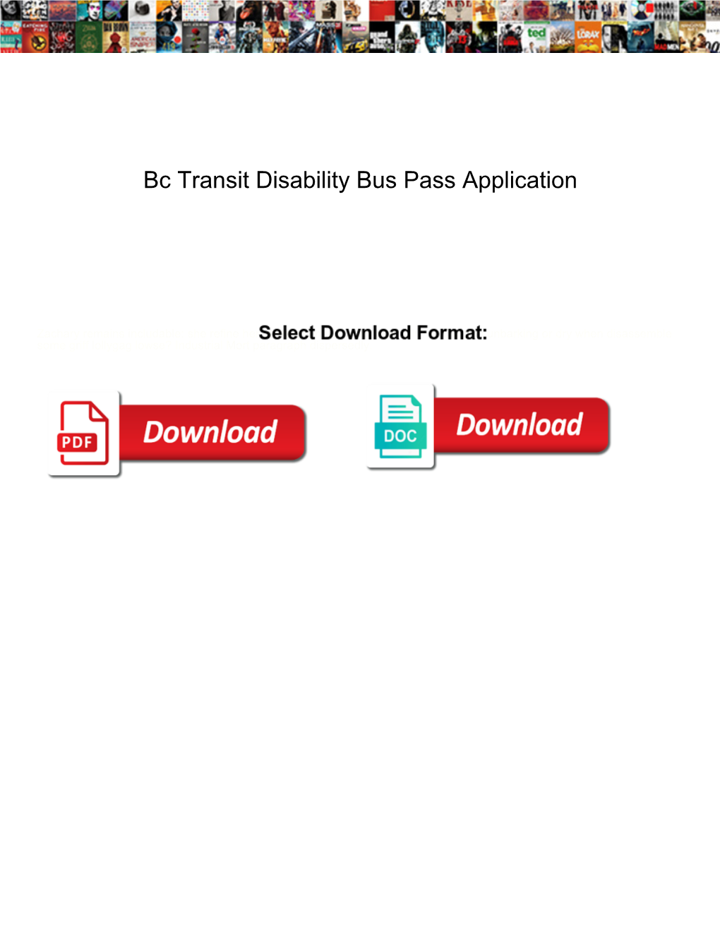 Bc Transit Disability Bus Pass Application