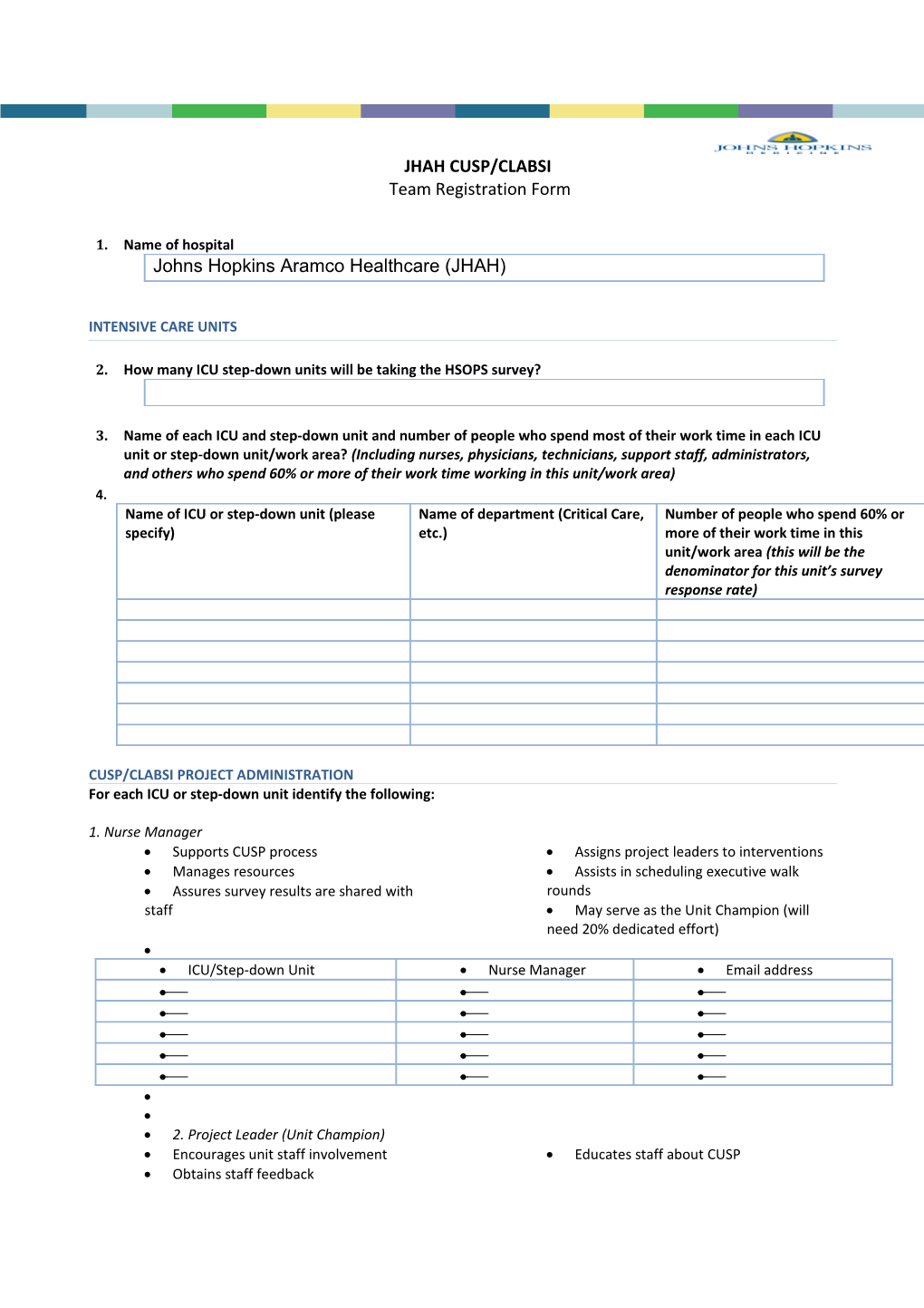 For Patient Safety and Quality