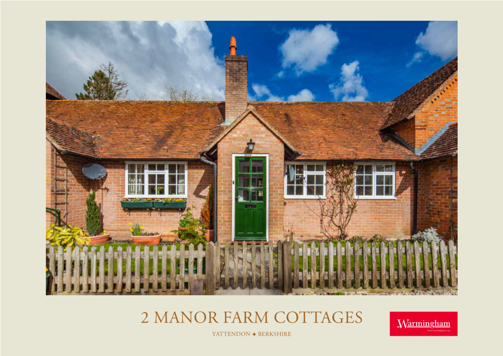 2 Manor Farm Cottages