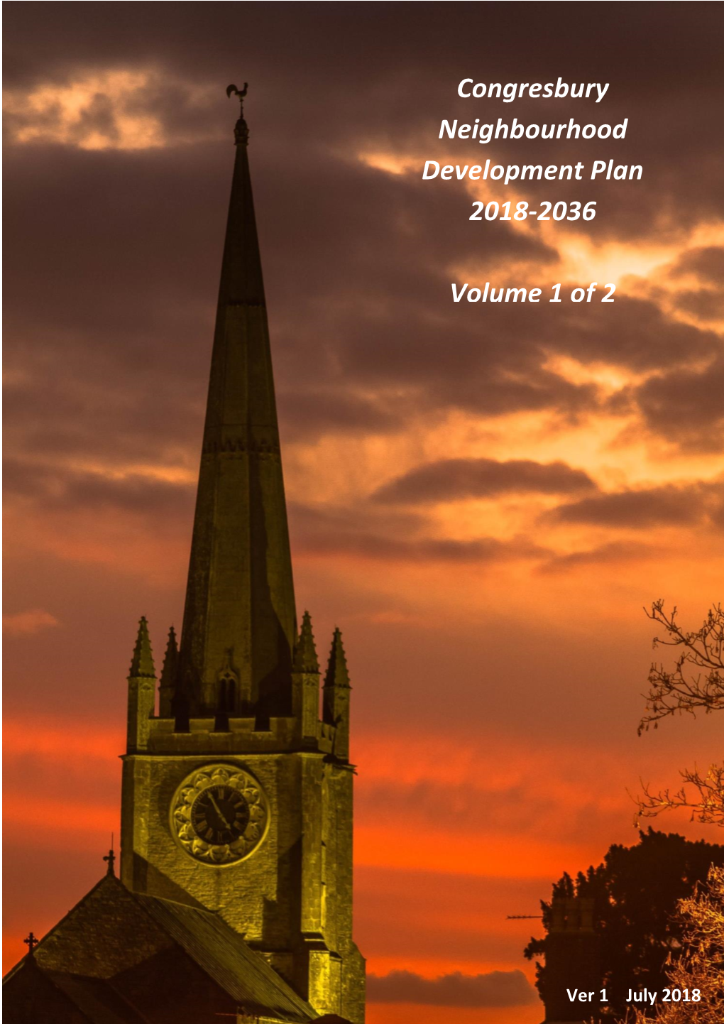 Congresbury Neighbourhood Development Plan 2018-2036